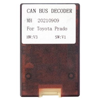 Перехідник для магнітоли планшетного типу Carav Toyota Fortuner 2005-2011 CANBUS (Luzheng)