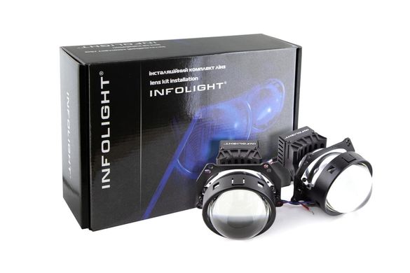 Комплект BI-LED линз Infolight A2-Pro 72W 5500K