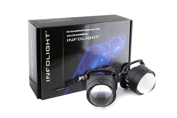 Комплект BI-LED линз Infolight S1 45W 5500K