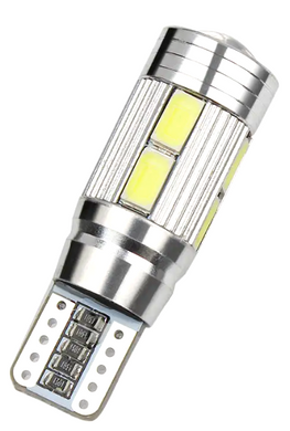 Світлодіодна лампа T10 (W5W) CSP 12V 6000K CANBUS (2шт)