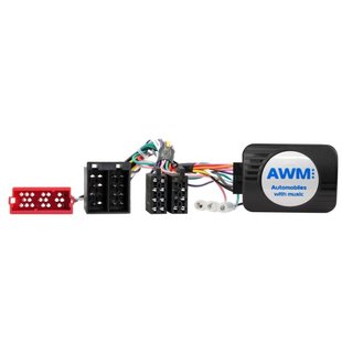 Адаптер управления кнопок на руле AWM Renault Fluence 2010-2024 (CAN-Bus)