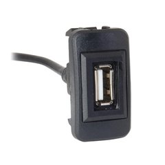 USB разъем в штатную заглушку Carav Toyota
