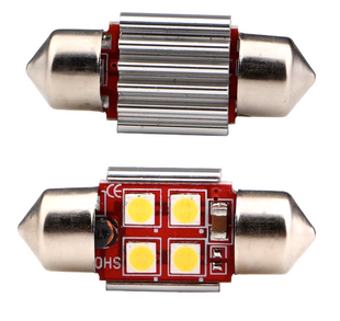 Светодиодная лампа C5W (T11) 31mm 4SMD 6000K 12-24V CanBus (1шт)
