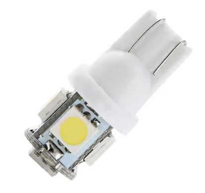 Светодиодная лампа T10 (W5W) CSP 12V 6000K White (2шт)