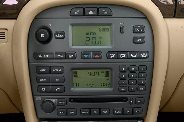 Рамка переходная с карманом Carav Jaguar S-Type 2003-2008