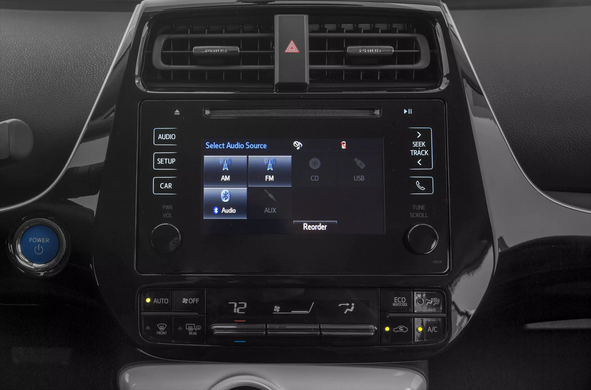 Рамка перехідна Carav Toyota Prius 2016-2022