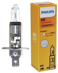 Галогенові лампи Philips Vision +30% H1 55W 3200K (1шт)