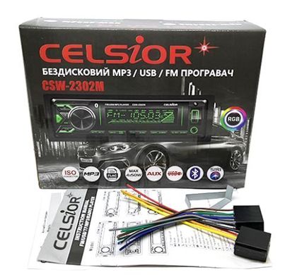Автомагнітола Celsior CSW-2302M (Multicolor)