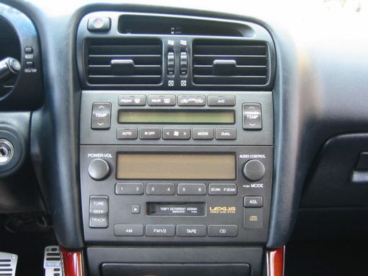 Рамка переходная с карманом ACV Lexus GS (300/400) 1997-2005