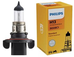 Галогенові лампи Philips Vision +30% H13 45W 3200K (1шт)