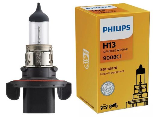 Галогенные лампы Philips Vision +30% H13 45W 3200K (1шт)